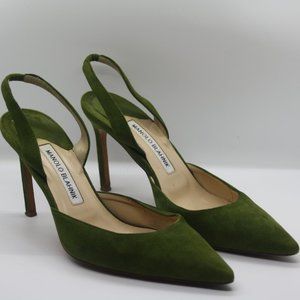 🫒 Olive Green Manolos for Fall 🍂🍁